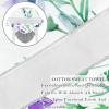 2 Packed Lavender Flowers Scrub caps Women Womens Scrub Cap Cute Scrub caps Women for Beauty Salon view 2