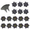 Pineeseatile Golf Spikes Golf Shoe Spikes Replacement with Spanner Tool for Golf Shoe Accessories 16PCS+1Tool Spikes view 1