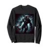 Ancient Greek Myth Minotaur Horror Cryptid Fiction Graphic Sweatshirt view 1
