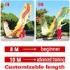 MekUk Kids Wand Dragon Dance Ribbons Dragon Dance Streamers, Colorful Dragon Silk Flowy Spinning & Shaking, Adult Children&Sports Fitness streamer Suitable for artistic dance gymnastics, rainbow pa(Co view 2