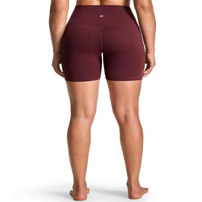 HeyNuts Workout Pro Biker Shorts 6", Cassis, M
