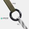 GM CLIMBING Black Large Rappel Ring 25kN for Rock Climbing Arborist Rescue Slackline Hammock 2-Pack view 4