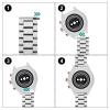 10pcs 22mm Quick Release Spring Bars, Stainless Steel Watch Pins Replacement Strap Link Pins Compatible for Samsung Galaxy Watch 6/Galaxy Watch 5/5 Pro/Galaxy Watch 4/4 Classic view 3