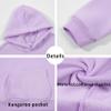Boys 2 Pieces Sweatsuits Pullover Hoodie and Sweatpants Girls Fashion Tracksuit Set Birthday Gift for Kids (Purple,3 Years) view 4