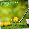 Toddmomy 24pcs Practice Golf Balls Lightweight Plastic Indoor Swing Aid Men Golf Training Equipment view 4