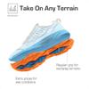 DREAM PAIRS Boys Girls Shoes Kids DuraPlay Tennis Footwear Non Slip Athletic Running Walking Lightweight Lace Up Sneakers for Little/Big Kid,Size 1 Little Kid,Blue/Orange,SDRS2401K view 3