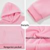 Boys 2 Pieces Sweatsuits Pullover Hoodie and Sweatpants Girls Fashion Tracksuit Set Birthday Gift for Kids view 4