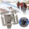 10 pcs Tactical Hydration Water Bladder Adjustable Drinking Tube Trap Strap Clip Holder Buckle Hose Webbing Clip Backpack Accessories BladderClip Water Tube Hydration HoseClip(Brown) view 4