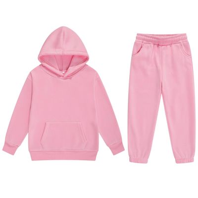 Boys 2 Pieces Sweatsuits Pullover Hoodie and Sweatpants Girls Fashion Tracksuit Set Birthday Gift for Kids