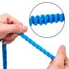 MOOCY Kayak Paddle Leash, 3-7 ft Stretchable Strap Lanyard for SUP, Canoeing, Fishing Accessories - Secure Bungee Rod Holder Tether(Blue, 2 Pack) view 3