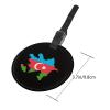 Azerbaijan Flag Map Round Luggage Tag 2 PCS view 4