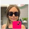 2024 Vintage Oversized Sunglasses Women Retro Big Square Sun Glasses Female UV400 Eyewear N45 (gold black) view 3