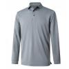 Polo Shirts for Mens Long Sleeve Moisture Wicking Outdoor Solid Golf Shirts with Collar Dry Fit view 1