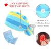 2 Packed Rhombus Wallpaper Scrub caps Women Chef hat Surgical Bouffant caps for Women for The Surgeon view 3