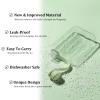 ImnBest Tritan Transparent Flat Water Flask, Slim Square Pocket Bottle, BPA Free/Slim Design/Leak Proof for Travel, Outdoor, Sports (Matcha Green, 500ML) view 4