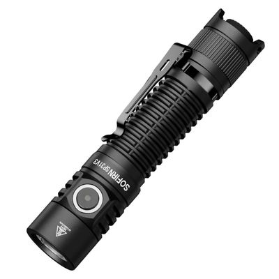 77outdoor [Bundle 2Pcs] Sofirn SP31 V3.0 Tactical Flashlight & D25LR Headlamp with Red/White LEDs