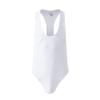 JOCKMAIL Men's Bodysuit Leotard Sexy Mens One-Piece Swimsuit Back One-Piece Tank Top Stretch Swimsuit Singlet Workout (US, Alpha, X-Large, Regular, Regular, White) view 3