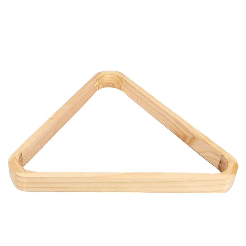 LEIXIUSM Pool Triangles 52.5Mm16-ColorSolid ColorTriangle Ball Rack Thick American Wooden,Pool Table Triangle Pool Table Accessories