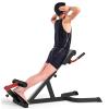 Hyperextension Roman Chair Multifunctional Adjustable Sit Up Bench Back Extension Stretching Exercise Equipment Strength Training Ab Workout Bench For Home Gym 440Lbs view 2