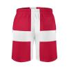 Adugen Origei Sovereign Military Order of Malta Flag Men's Beach Shorts Bathing Suits with Pockets S view 3