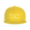 This Actually is My First Rodeo Hat Save A Horse Ride A Cowboy Baseball Hats for Men Women Trucker Hat Yellow view 2