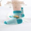Aroveea Non Slip Grip Ankle Baby Socks 12 Pack for Toddler Boys and Girls Kids,Infant Cute Cotton Baby Socks view 3