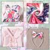 18 Month Infant Baby Girl Sleeveless Floral Print Spring Summer Dress And Long Sleeve Waffle Cardigan Set Toddler Fall Clothes Winter Outfits Pink 18-24 Months view 4
