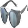 ALPINA GLACE P - Sunglasses with 100% UV Protection for Adults - Polarized, Mirrored & Shatterproof - Midnight-Grey Matte - One Size view 1