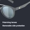 ALPINA GLACE P - Sunglasses with 100% UV Protection for Adults - Polarized, Mirrored & Shatterproof - Midnight-Grey Matte - One Size view 3