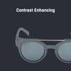 ALPINA GLACE P - Sunglasses with 100% UV Protection for Adults - Polarized, Mirrored & Shatterproof - Midnight-Grey Matte - One Size view 4