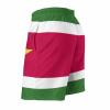 Adugen Origei Mens Swim Trunks Suriname Flag Surfing Beach Shorts with Pockets M view 4