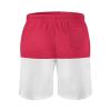 Adugen Origei Singapore Flag Men's Beach Shorts Bathing Suits with Pockets S view 3