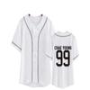 FUJUTANG Twice Baseball Jersey Tzuyu Mina Momo Sana Dahyun Chaeyoung V Neck Hip-Hop T-Shirt view 1