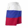 Adugen Origei Slovakia Flag Men's Beach Shorts Bathing Suits with Pockets XL view 4