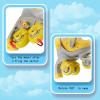 Adjustable Roller Skates for Girls and Boys, Beginner and Advanced Modes, Glitter Wheels, Thickened Support, Strong Bearing Capacity (Pink, S(Ingrowth 7.28-8.07 in 4-8 Years Old) view 4