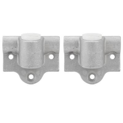 NDNCZDHC 2Pcs Boat Aluminum Oar Lock Socket 14MM Marine Round Gunwale Aluminum Jon Rowboat Oarlock Socket for Boat