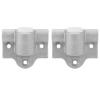 NDNCZDHC 2Pcs Boat Aluminum Oar Lock Socket 14MM Marine Round Gunwale Aluminum Jon Rowboat Oarlock Socket for Boat view 1