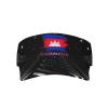 SwpWab Vintage Cambodia Flag Cool Breathable Fashionable Eye Protection Sunshade Top Hat Black view 1