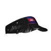 SwpWab Vintage Cambodia Flag Cool Breathable Fashionable Eye Protection Sunshade Top Hat Black view 2