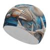 Ocean Shell Art Swim Cap for Men Women Short/Long Hair Swimming Cap Comfortable Bathing Cap Swimming Hat view 1