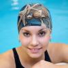 Ocean Shell Art Swim Cap for Men Women Short/Long Hair Swimming Cap Comfortable Bathing Cap Swimming Hat view 4