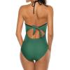 Adugen Origei One-Piece Swimsuit Women Bangladesh Flag Sexy Bathing Suits Beach Bikini L view 4