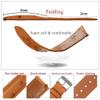 21mm Tan Ostrich Watch Band Men Quick Release Exotic Leather Watch Strap Vintage Replacement Wristband Extra Soft Elegant Leather Strap Silver Buckle Valentine's Gift For Him Her DH-182-21MM view 3