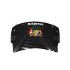 SwpWab Mauritius Coat of Arms Flag Cool Breathable Fashionable Eye Protection Sunshade Top Hat Black view 1