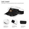 SwpWab Mauritius Coat of Arms Flag Cool Breathable Fashionable Eye Protection Sunshade Top Hat Black view 4