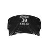 SwpWab 30 Year Wedding Anniversary Him Her Just Married 30 Years Cool Breathable Fashionable Eye Protection Sunshade Top Hat Black view 1