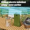 Electric Portable Water Filter, Water Purifier SurvivalPortable Water Purifier,Survival Water Purifier,Water Filter Survival, Removing up to 99.99% of impurities,Survival Purifying Water Travel view 2