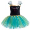 HIHCBF Anna Princess Girls Leotards Ballet Dance Skirted Tutus Short Sleeve Dancewear Halloween Christmas Party Fancy Dress view 1