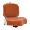 Tricycle Seat with Backrest, Extra Wide Tricycle Saddle Seat with Back Support, Comfortable Exercise Tricycle Seat Cushion, for Road Bike, Spin Bike, and Cruiser (Brown) view 1