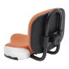 Tricycle Seat with Backrest, Extra Wide Tricycle Saddle Seat with Back Support, Comfortable Exercise Tricycle Seat Cushion, for Road Bike, Spin Bike, and Cruiser (Brown) view 3